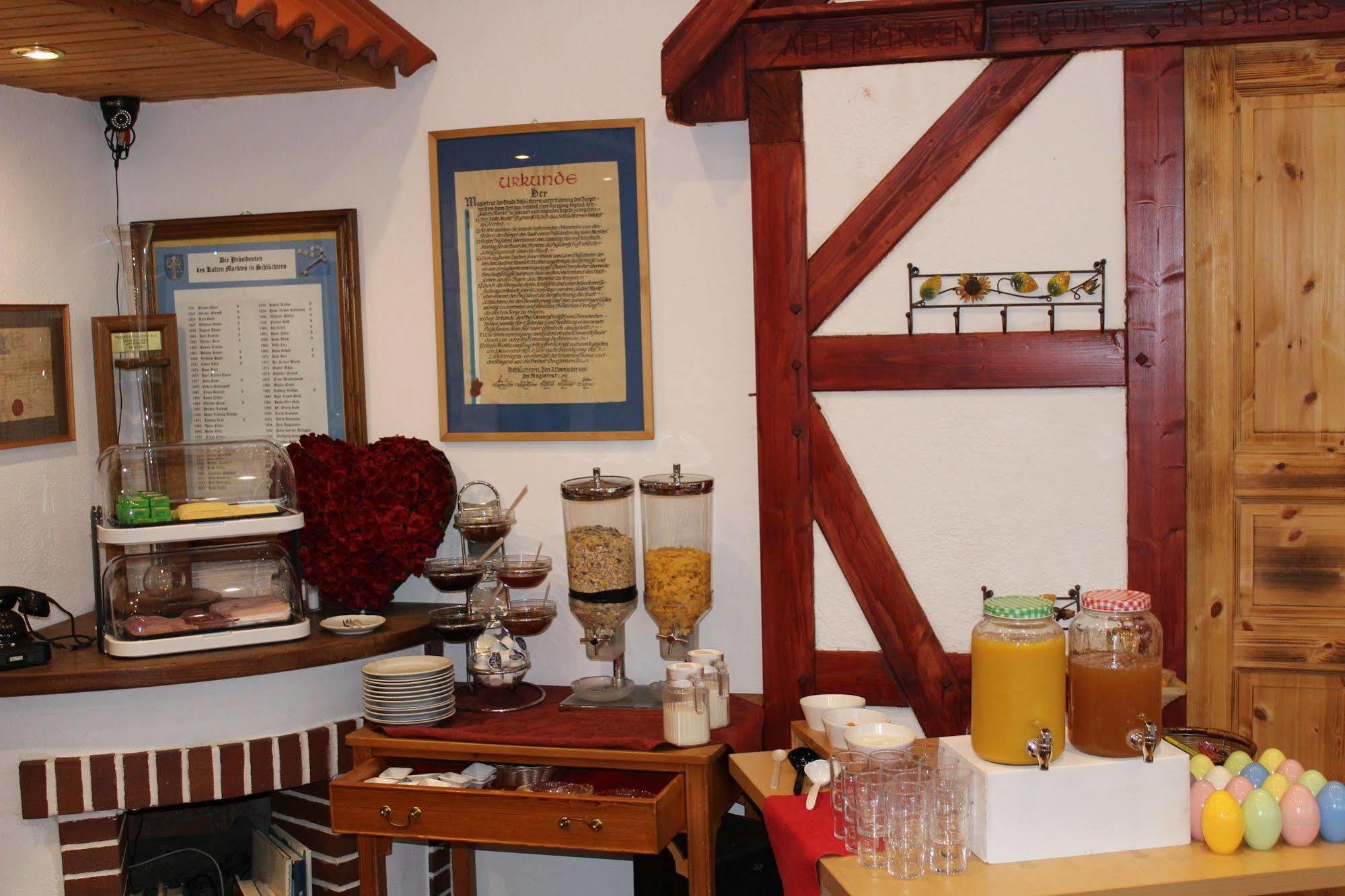 Schlüchtern Gasthof Hausmann מראה חיצוני תמונה